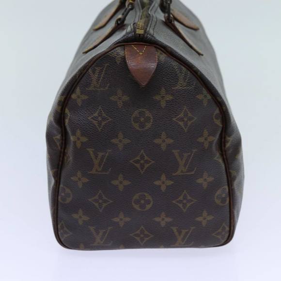 LOUIS VUITTON Monogram Speedy 30 Hand Bag M41526 LV Auth 71195 - Picture 4 of 16